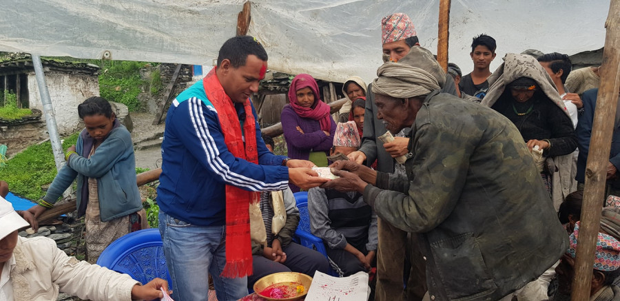 Red tape’s repercussions: Social Security Allowance finally distributed after nine months in Mugu