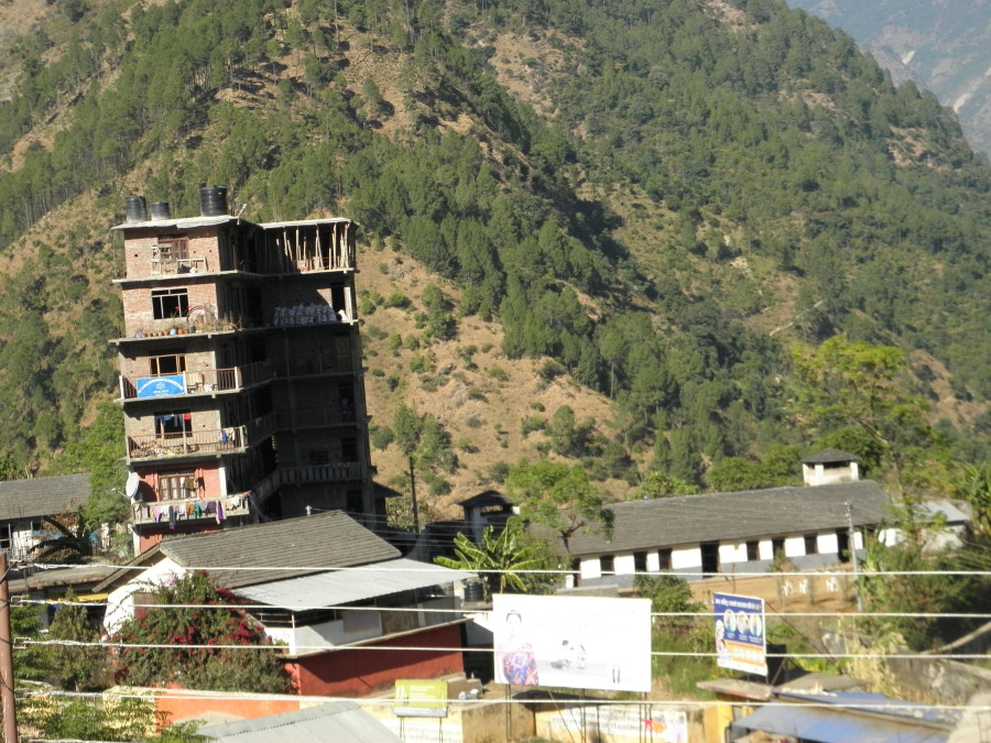 Overcrowded Rolpa District Prison in dilapidated condition