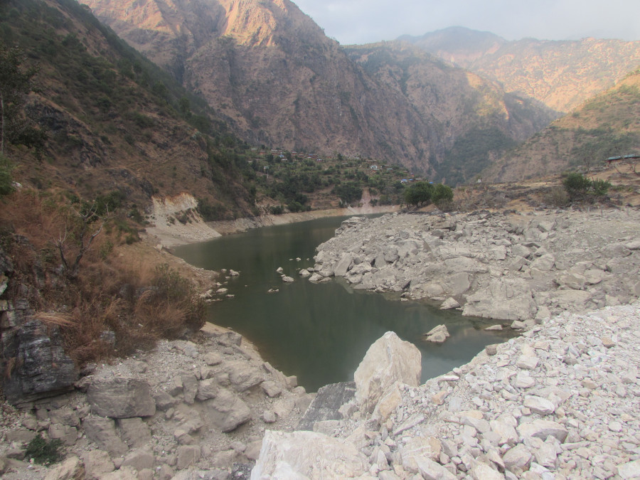 Syarpu Lake is shrinking due to human activities