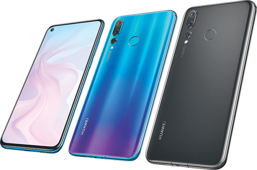 Huawei launches ‘pinhole’ display Nova 4 in Nepal