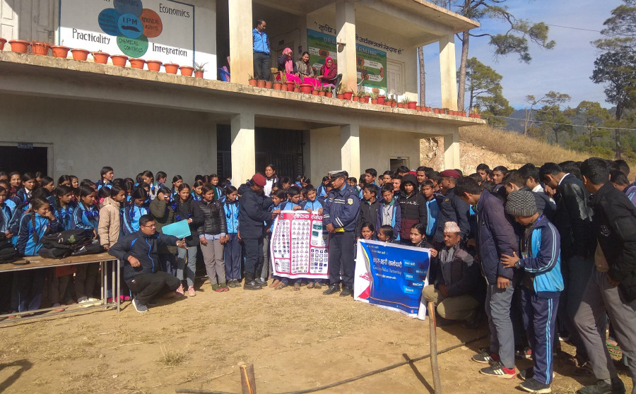 Police launch awareness drive in Dadeldhura community schools