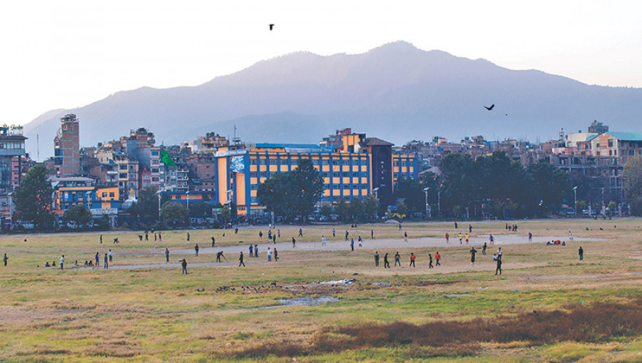 Heritage conservationists plant Khari plant to make people reflect upon Tundikhel’s glorious past