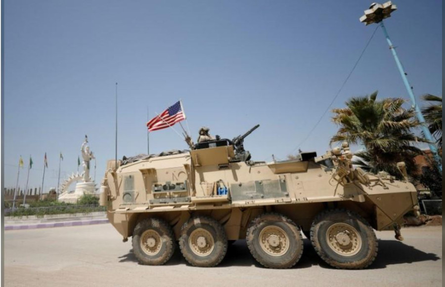 U.S.-led coalition withdrawing equipment from Syria