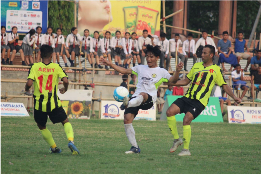 Army club enter semi-finals