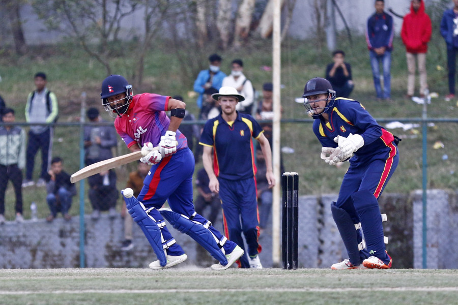 Sarraf, Bhandari shine as Nepal make a winning start under Malla