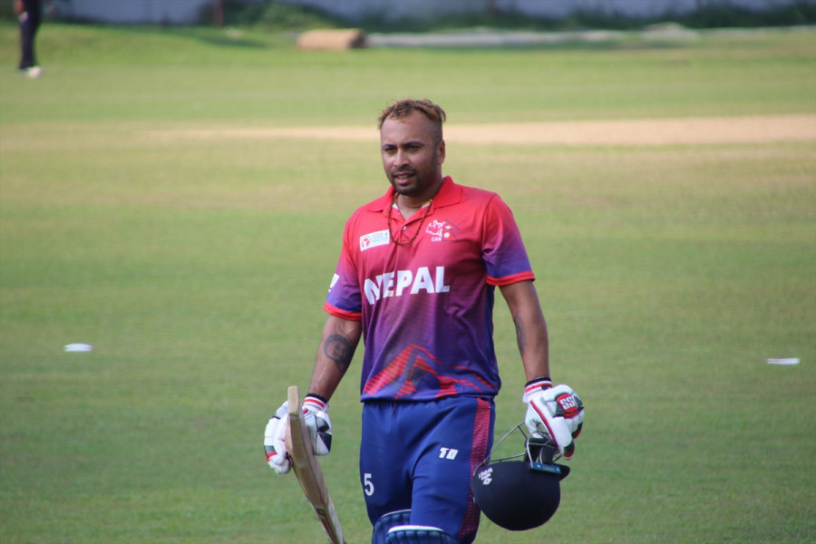 Vesawkar shines as Nepal beats Hong Kong by 40 runs in Bangladesh 50-over tournament