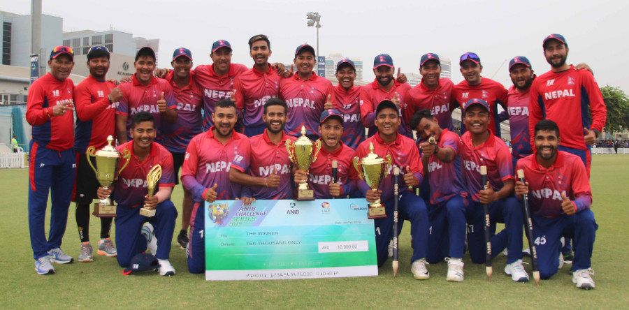 Nepal defeat UAE to win first Twenty-20 international series