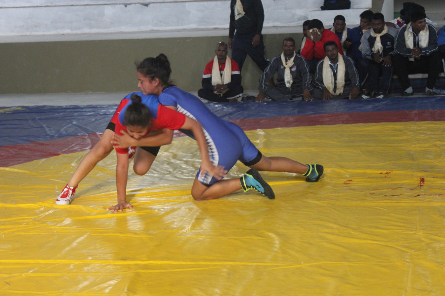 Wrestling coach upbeat over Nepal’s chances in 13th South Asian Games