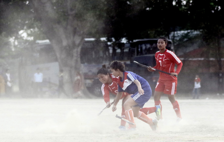 Nepal has a hockey team. But it doesn’t have a single hockey field.