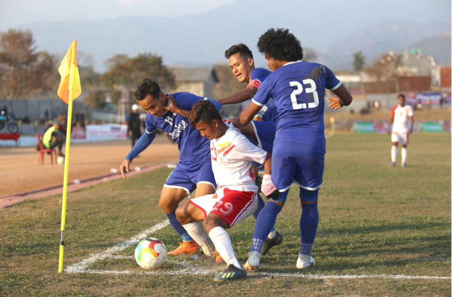 APF stun Three Star in Pokhara