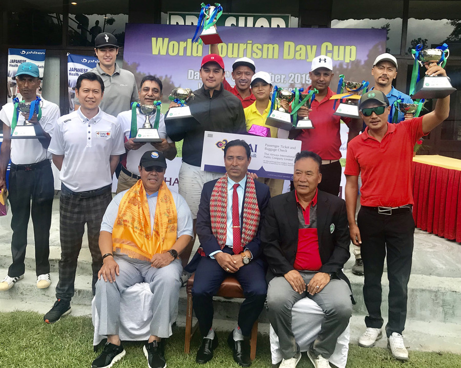Bhandari clinches World Tourism Day Golf title