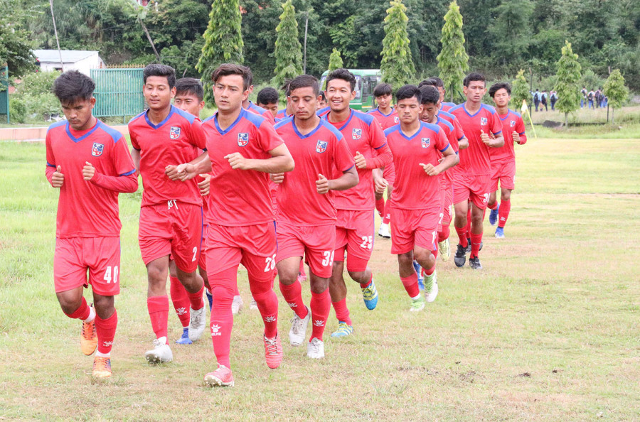 Nepal set sights on SAFF U-18 football title defence