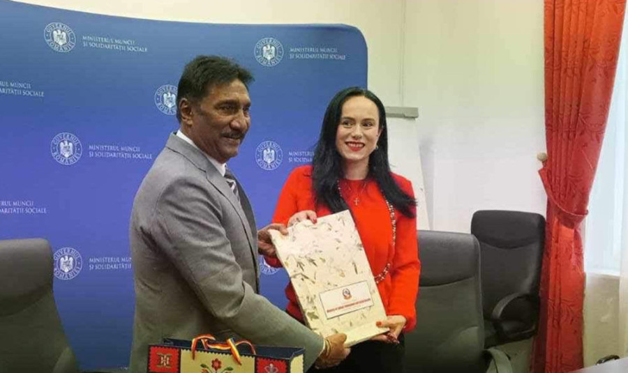 Nepal, Romania sign MoU on cooperation in labour and social protection