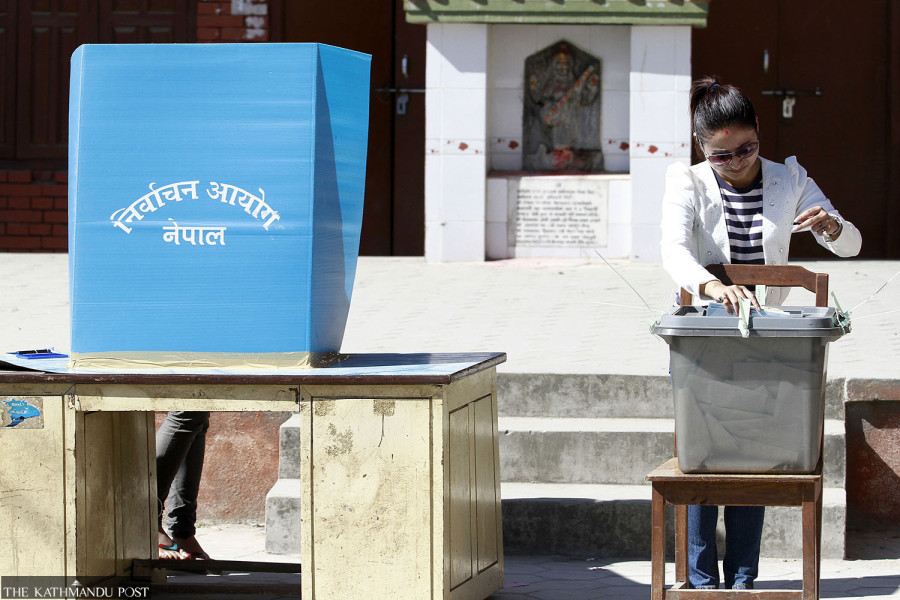 Ballots must not bleed