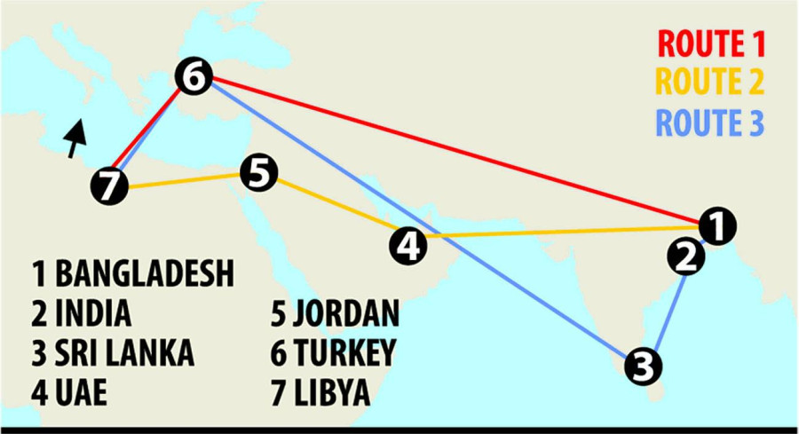 Illegal Voyage to Europe: They call it ‘game’