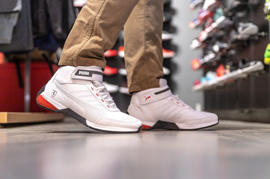 Performance, endurance, and bold aesthetics come together in powerful-looking trainers