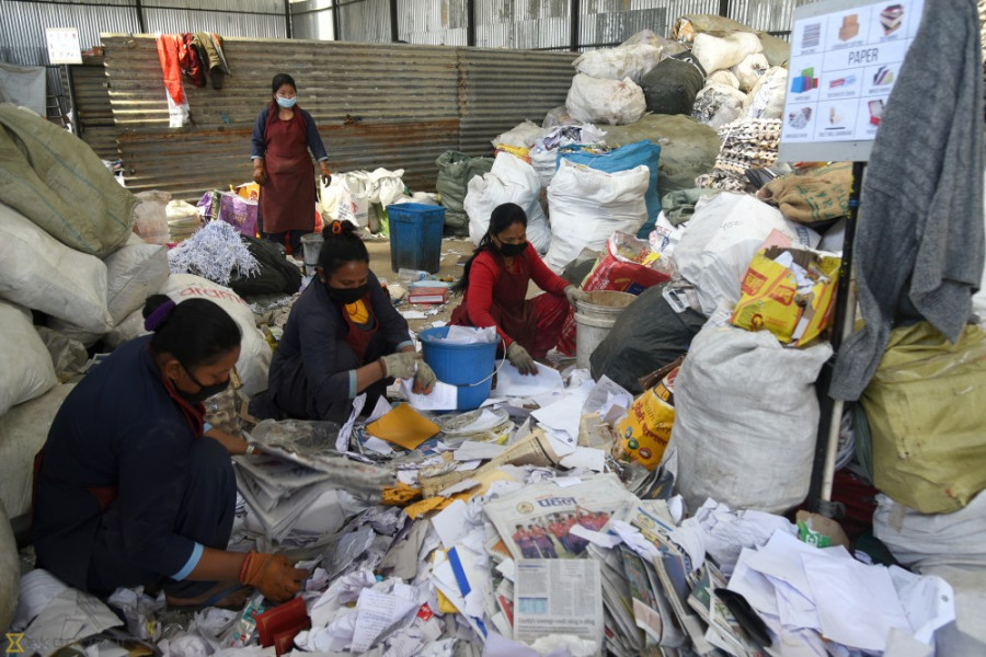 Kathmandu Metropolitan City once again starts waste segregation campaign