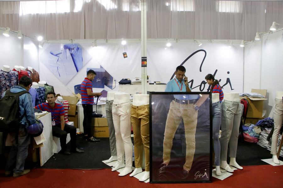 Nepali apparels shine in the market with foreign goods stuck at northern border points