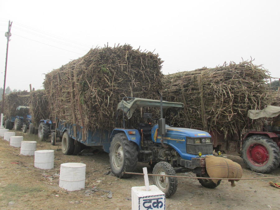 Peeved over payment dues, disgruntled sugarcane farmers begin a second phase of their agitation