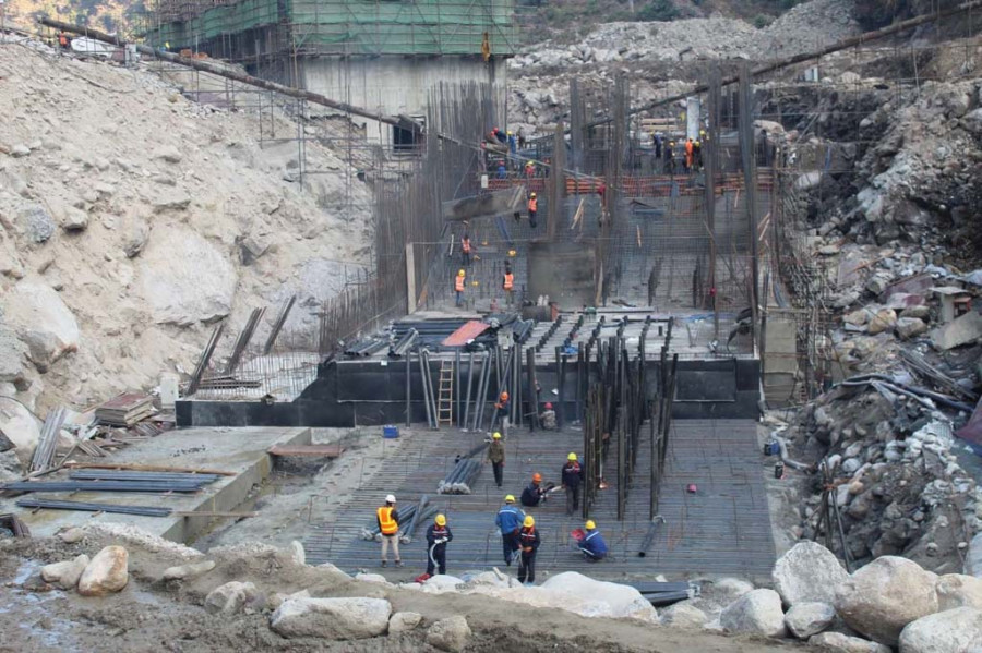 Construction work at Mid-Tamor project goes on despite lockdown