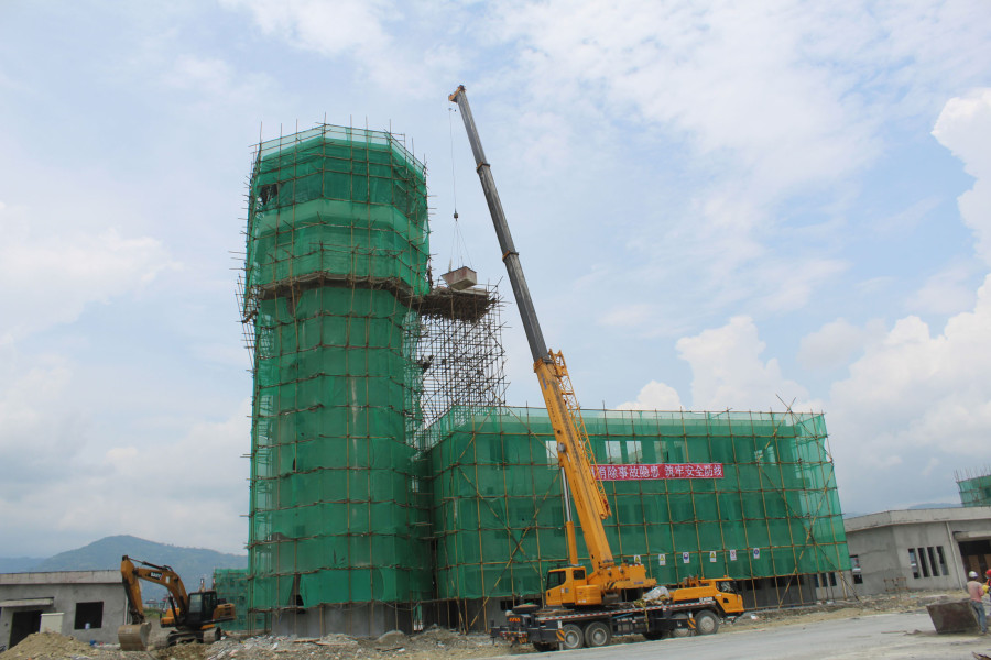 Construction of new international airport in Pokhara on track despite lockdown