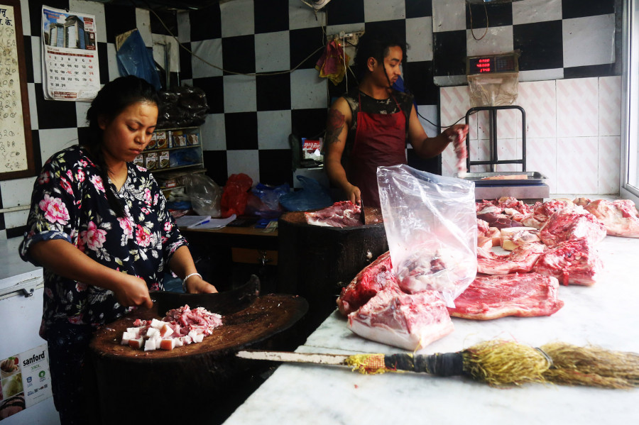 Butcher's shops in the valley take a break as supply and sales fall