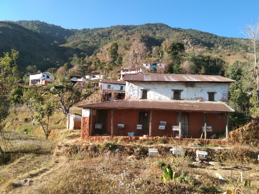 A local unit in Baglung struggling to stop out-migration
