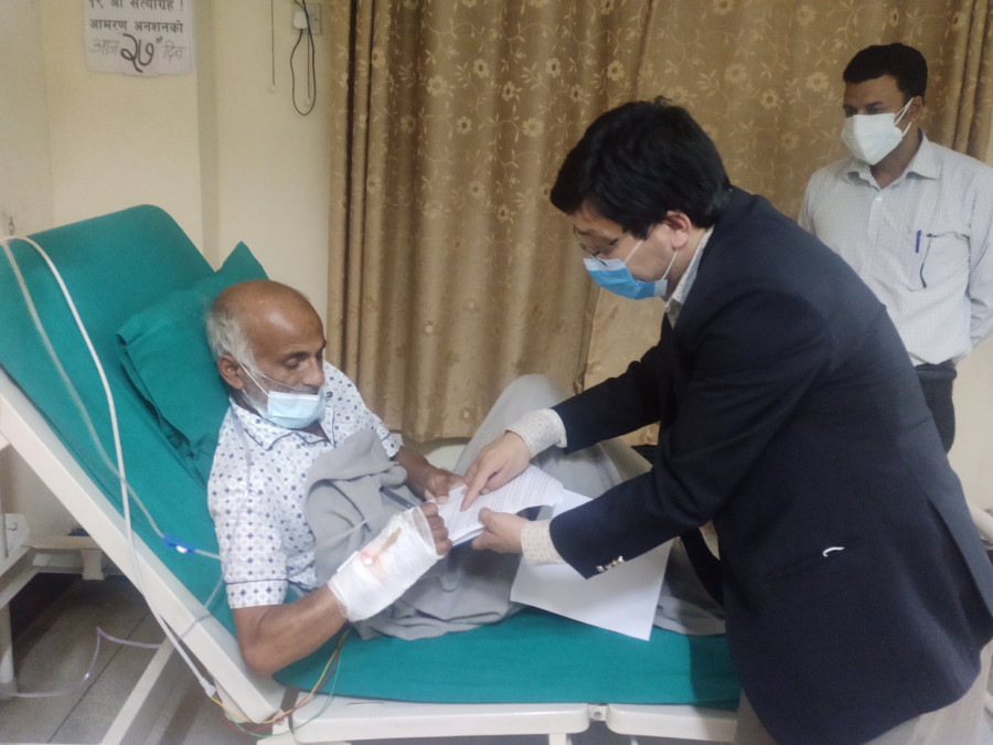 Government reaches eight-point deal with Dr KC on 27th day of his hunger strike