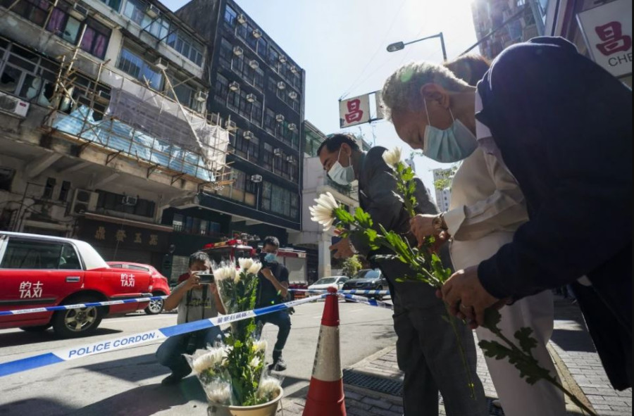 Seven dead, 11 injured in a fire at Nepali restaurant in Hong Kong on Sunday