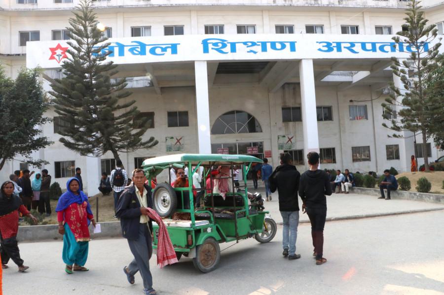 Nobel Medical College Teaching Hospital accused of treating a patient even after three days of his death