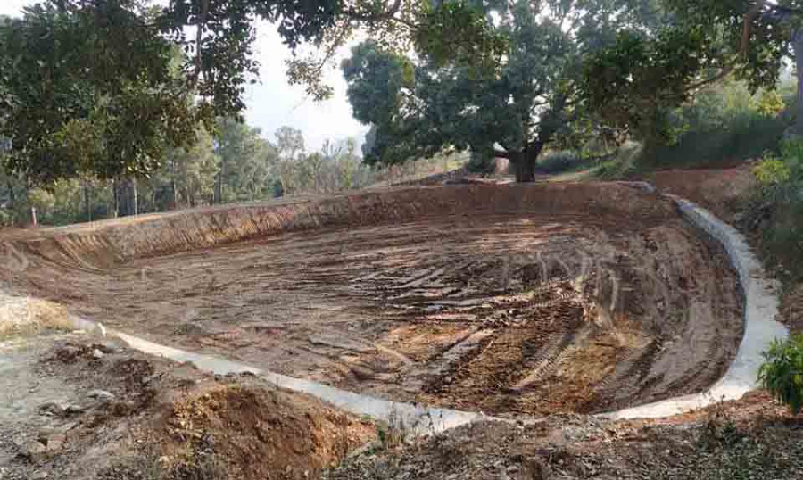 Environment conservation project restores ancient ponds in Ramechhap