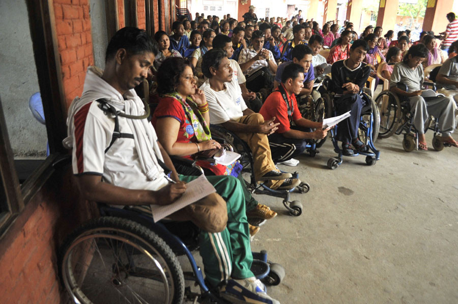 Over 400,000 single women and disabled people deprived of social security allowance ahead of Dashain