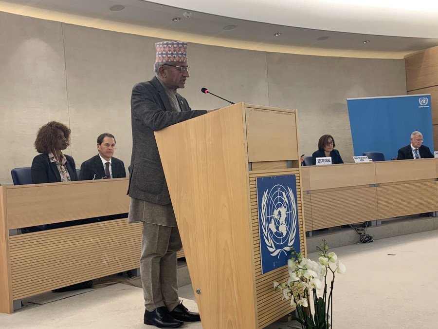 Minister Gyawali yet again says amendment to transitional justice law soon