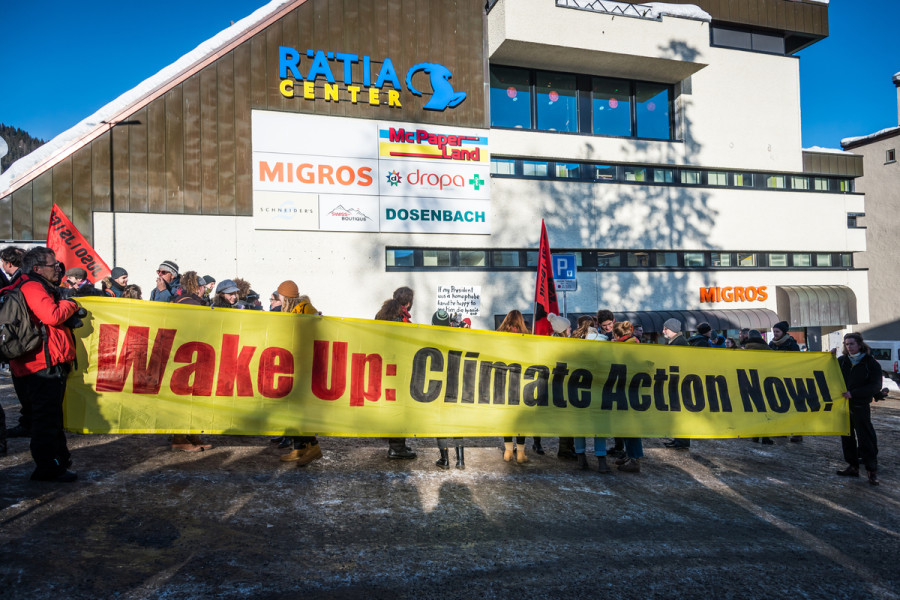 Will the megacorporate members of the World Economic Forum help us find climate solutions?