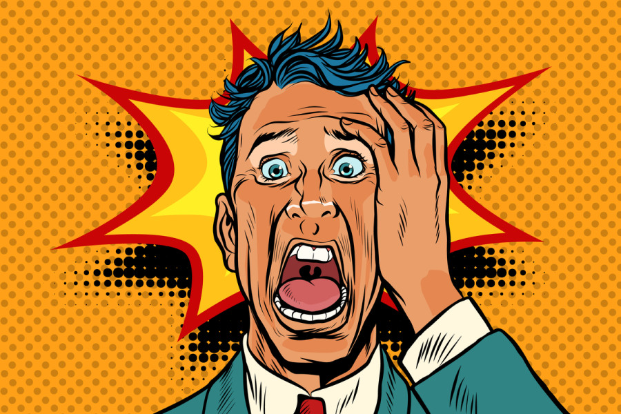 Why what does not kill us makes us panic