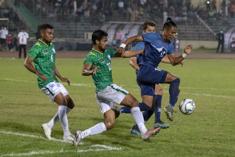 Nepal held to 0-0 draw by Bangladesh, lose the two-match series