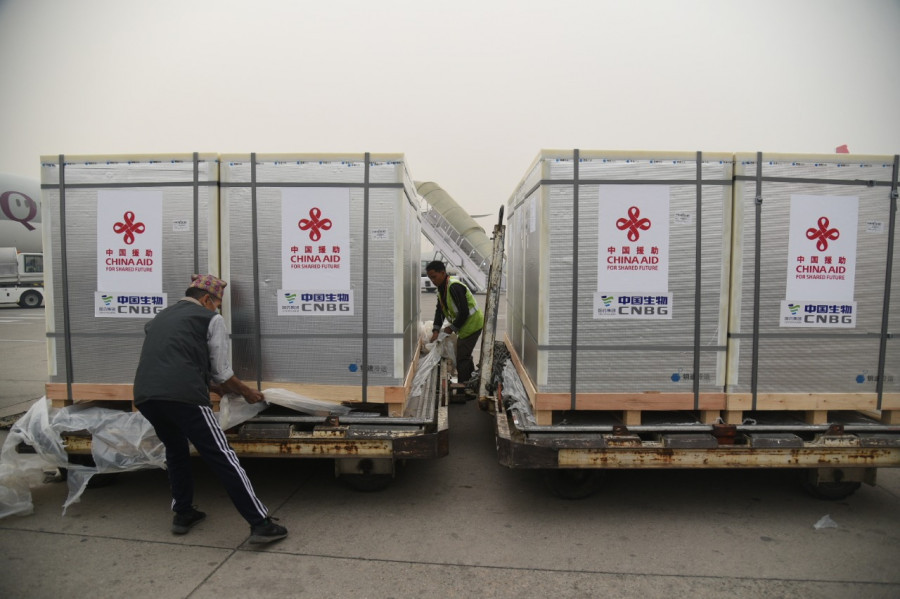 Chinese Covid-19 vaccines to be administered to essential workers from Wednesday