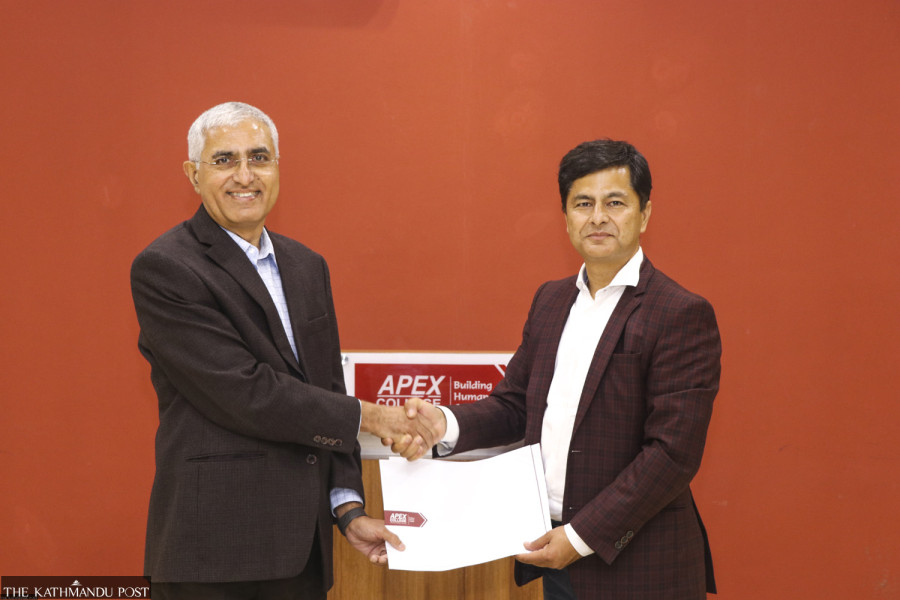 KMG and Apex College sign Memorandum of Understanding