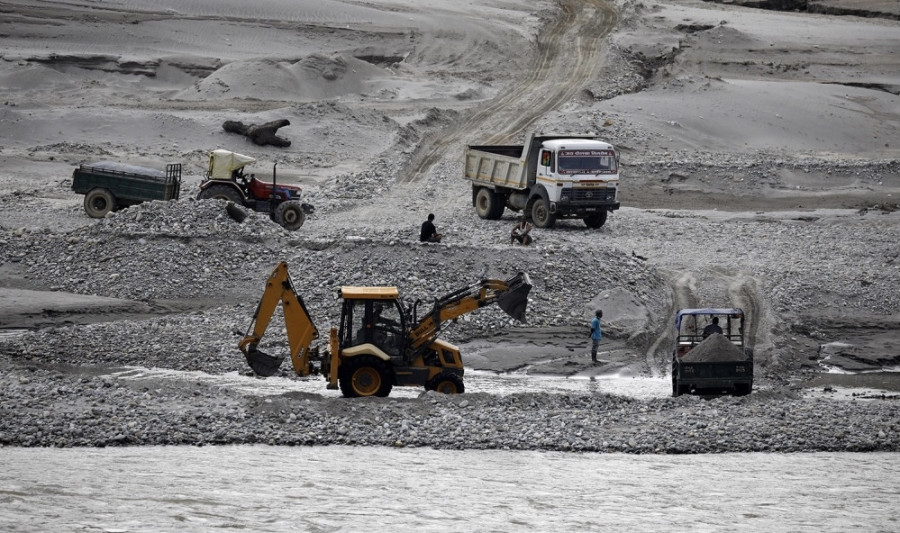 Government bodies vehemently defend the move of exporting construction materials. Not many believe it