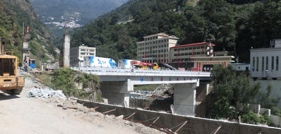 Tatopani border point reopens after three weeks