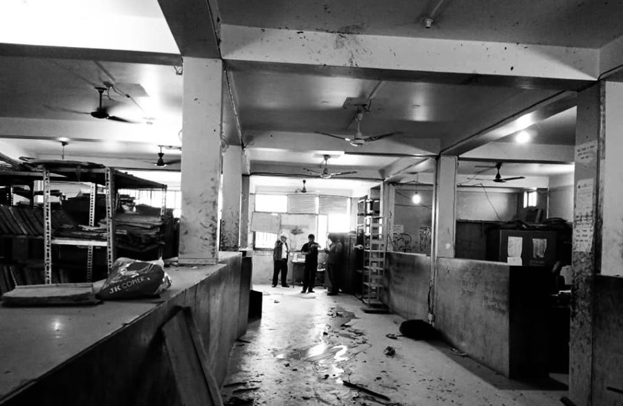 Eight injured in bomb blast at Land Revenue Office in Siraha on Sunday