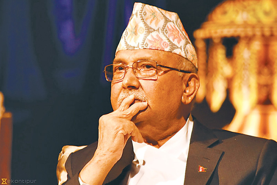 Oli claims his faction’s Central Committee is the legitimate one