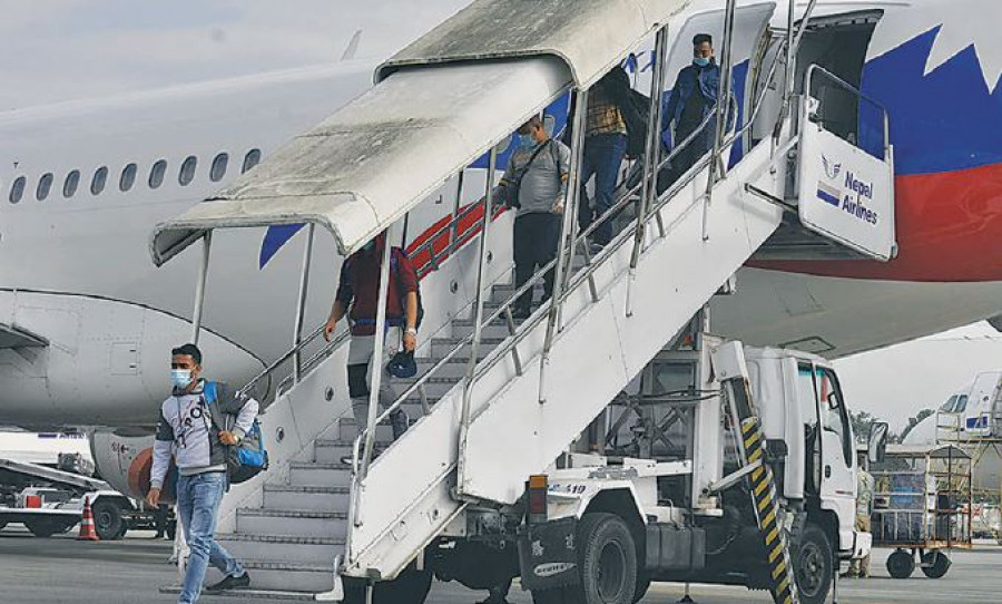 Youths who went seeking work on visit visa return home empty-handed