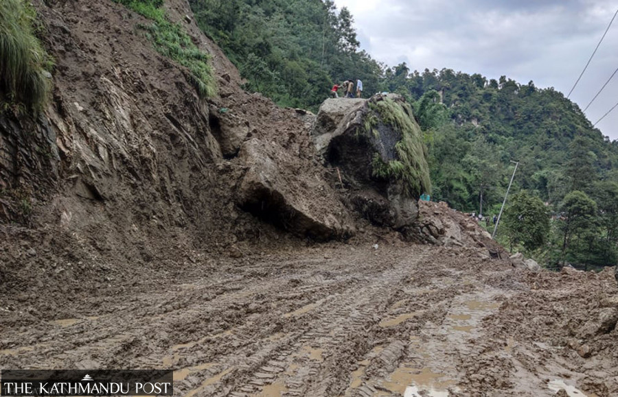 Goods supply, passenger transport hit as landslides obstruct Bhimdatta ...