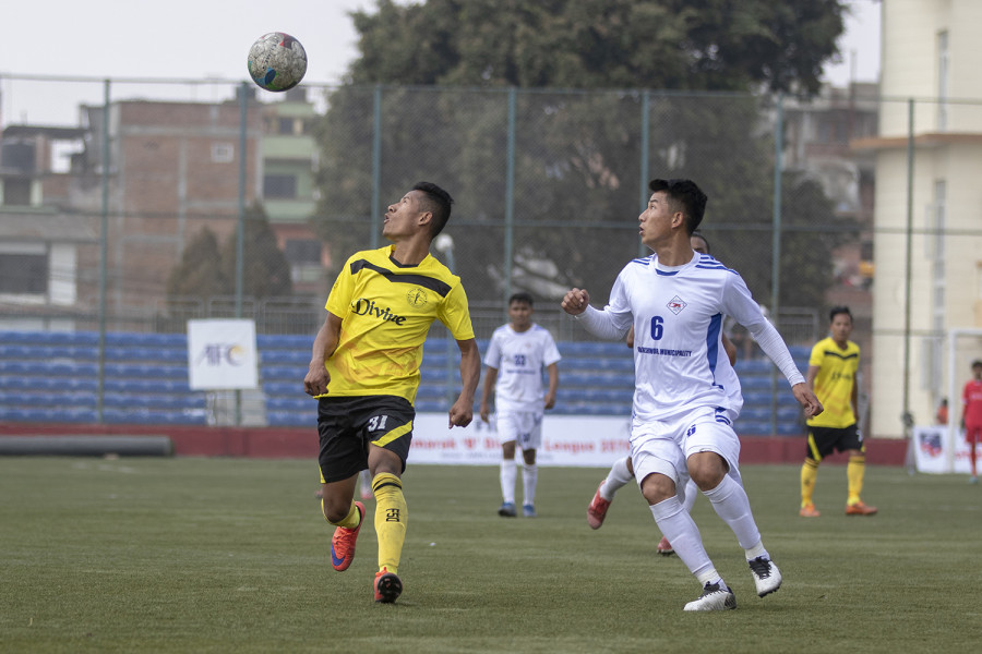 Khumaltar edge Jhamsikhel, join leaders Satdobato