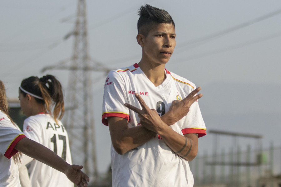 APF thrash Police to cement lead, Waling demolish Chaudandigadhi 10-0