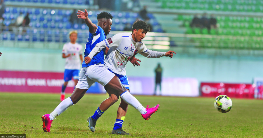 Machhindra level with Satdobato and MMC on top