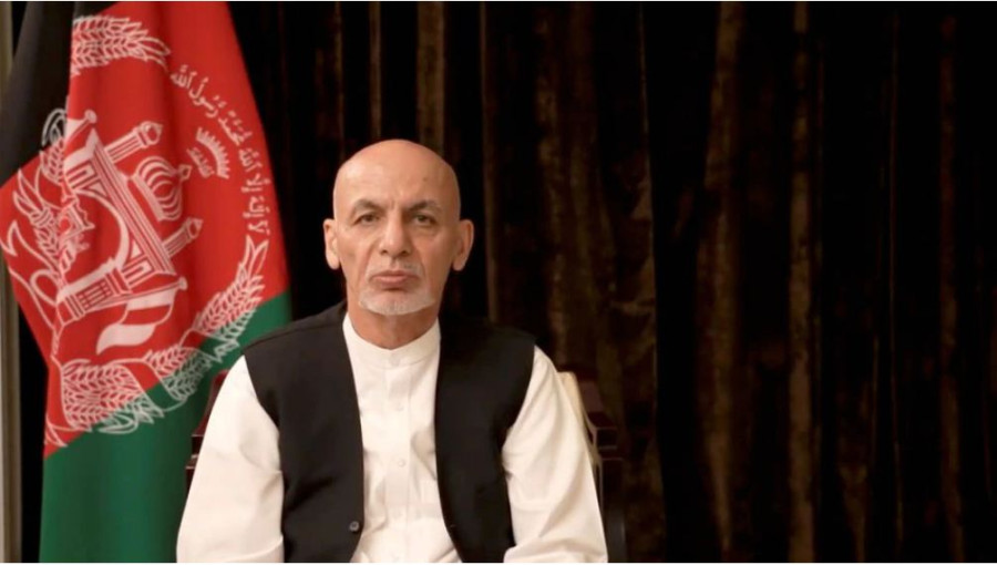 Exiled Ghani says he left Kabul to prevent bloodshed, did not take money