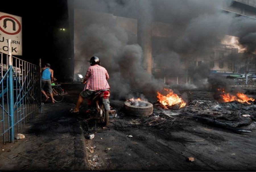 Myanmar Buddhist group signals break with authorities after violent crackdown