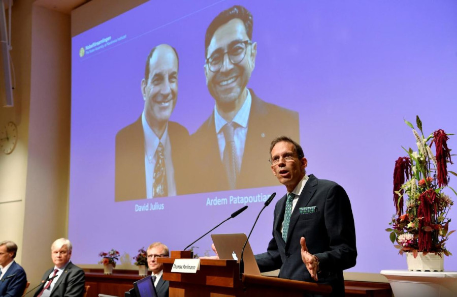 Two Americans win Medicine Nobel Prize for sensory findings